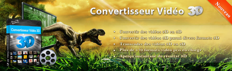 Visionnez et redécouvrez désormais tous vos films favoris en 3D à la maison !