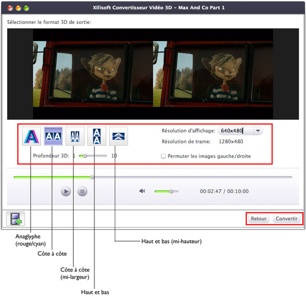 Xilisoft Convertisseur Video 3D pour Mac