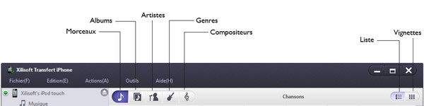 Xilisoft Transfert iPhone