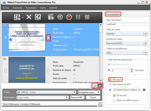 Xilisoft PowerPoint en Vidéo Convertisseur Pro Tutoriel