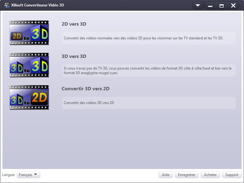 Xilisoft Convertisseur Vidéo 3D